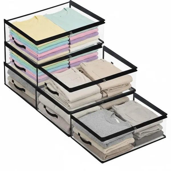 Pack_of_6_Transparent_Plastic_Clothes_Storage_Bag_|_Clothes_Organiser_for_Wardrobe_|_Saree_Covers_with_zip_|Saree_Organizer_for_Wardrobe_|_Saree_Bags_Storage_|_Saree_Covers_for_Storage_(45.7L_x_30W_x_16.5H_Centimeters)