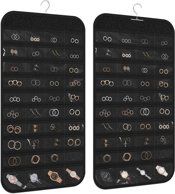 Hanging_Jewelry_Organizer_48_Double-Sided_Pockets_for_Earrings,_Necklaces,_Rings_&_Accessories_|_Space-Saving_Closet_Jewelry_Storage_(Black)
