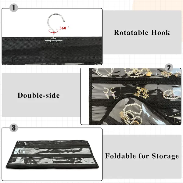 Hanging_Jewelry_Organizer_48_Double-Sided_Pockets_for_Earrings,_Necklaces,_Rings_&_Accessories_|_Space-Saving_Closet_Jewelry_Storage_(Black)