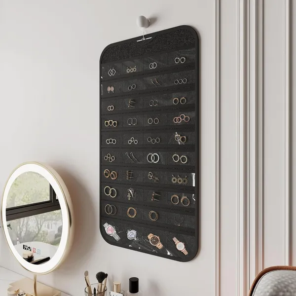 Hanging_Jewelry_Organizer_48_Double-Sided_Pockets_for_Earrings,_Necklaces,_Rings_&_Accessories_|_Space-Saving_Closet_Jewelry_Storage_(Black)