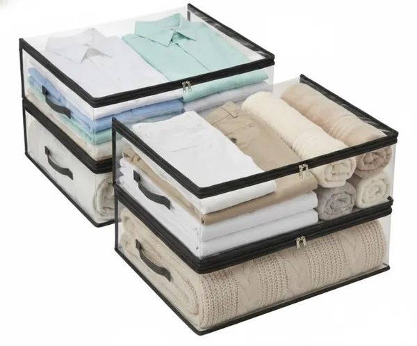 Pack_of_4_Transparent_Plastic_Clothes_Storage_Bag_|_Clothes_Organiser_for_Wardrobe_|_Saree_Covers_with_zip_|Saree_Organizer_for_Wardrobe_|_Saree_Bags_Storage_|_Saree_Covers_for_Storage_(45.7L_x_30W_x_16.5H_Centimeters)