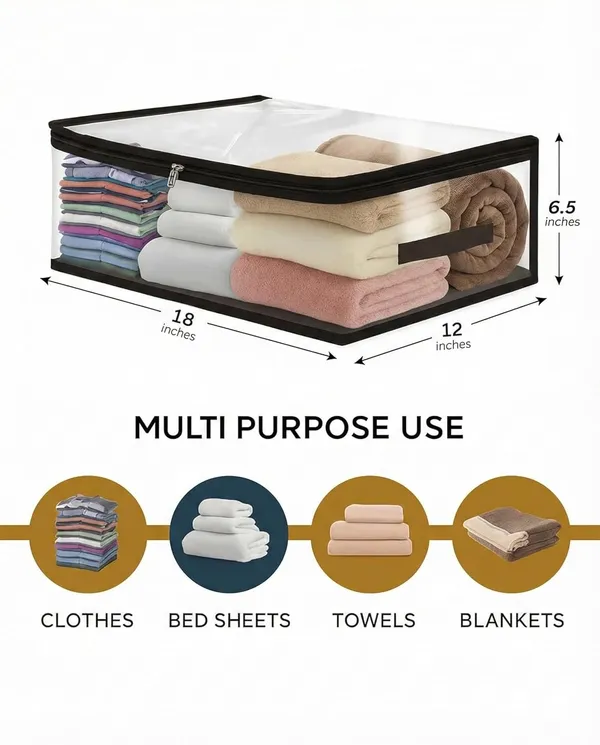 Pack_of_4_Transparent_Plastic_Clothes_Storage_Bag_|_Clothes_Organiser_for_Wardrobe_|_Saree_Covers_with_zip_|Saree_Organizer_for_Wardrobe_|_Saree_Bags_Storage_|_Saree_Covers_for_Storage_(45.7L_x_30W_x_16.5H_Centimeters)
