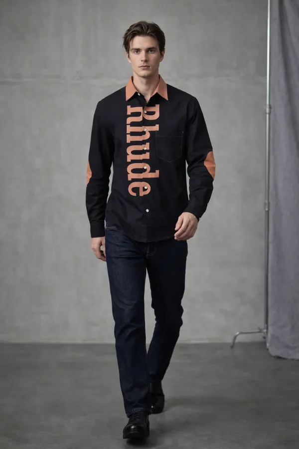 Black_Cotton_Premium_Shirt_For_Men