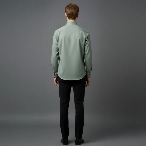 Grey_Cotton_Premium_Shirt_For_Men