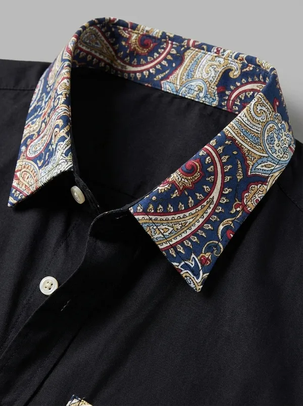 Black_Cotton_Premium_Shirt_For_Men