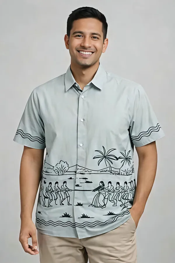 Sage_Green_Cotton_Premium_Shirt_For_Men