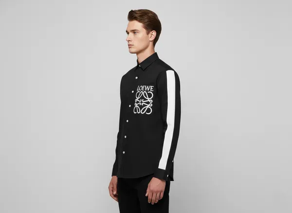 Matte_Black_Cotton_Premium_Shirt_For_Men