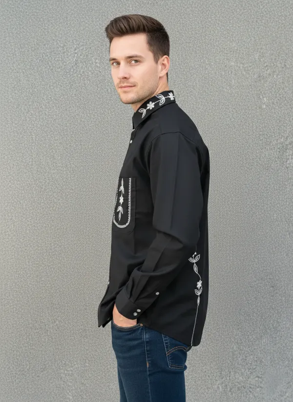 Midnight_Bloom_Stitch_Shirt-Black
