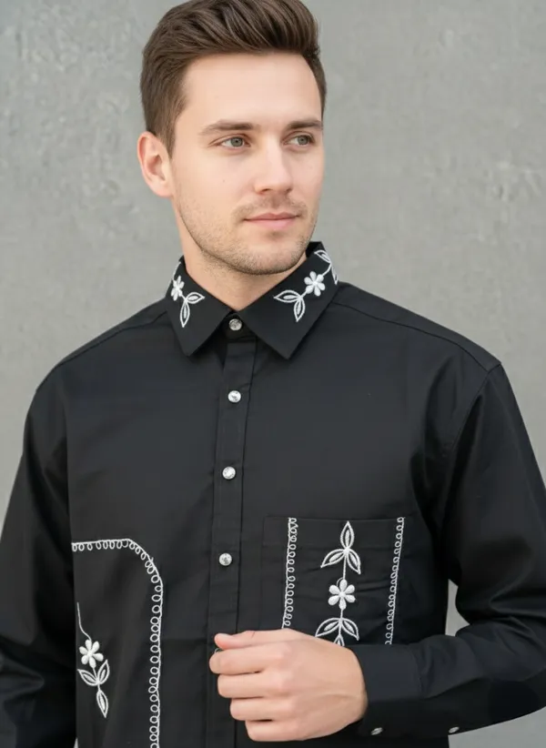 Midnight_Bloom_Stitch_Shirt-Black