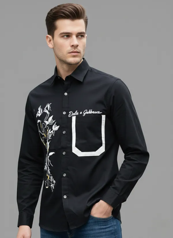 Indigo_Crest_Signature_Shirt_-Black