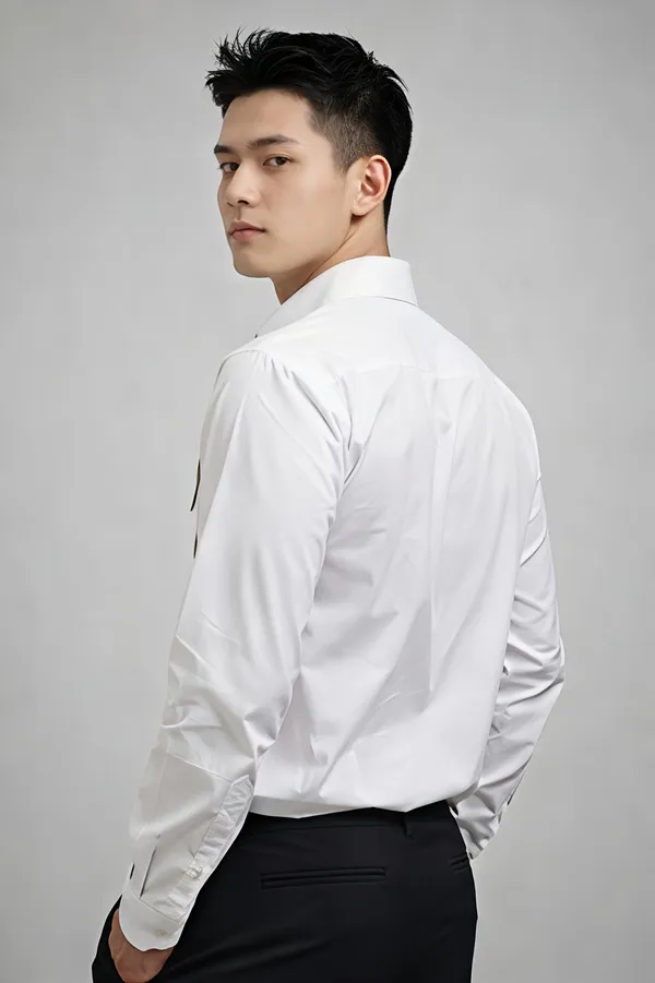 White_Cotton_Premium_Shirt_For_Men