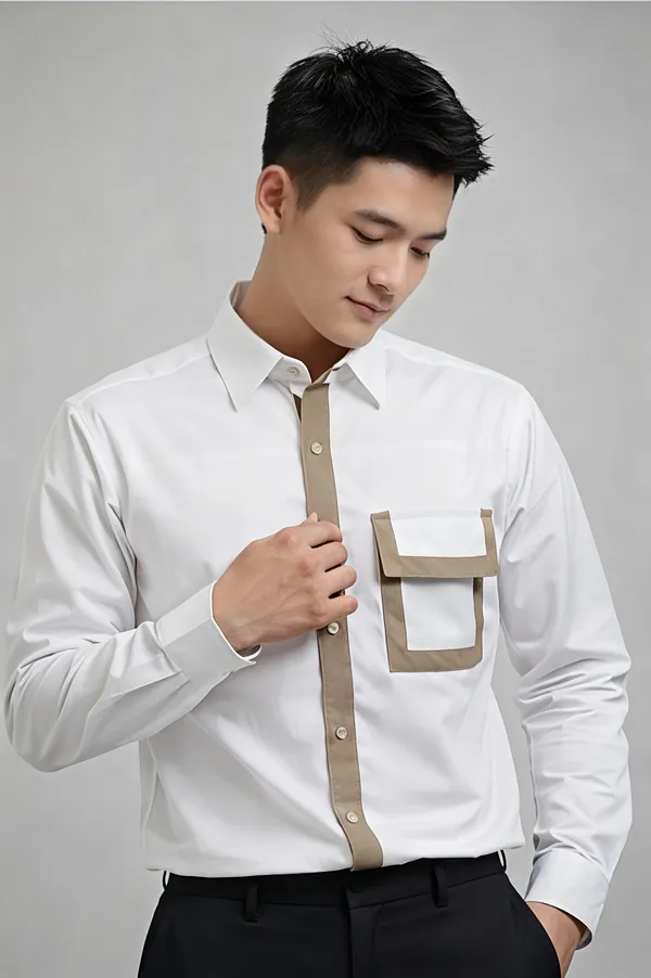 White_Cotton_Premium_Shirt_For_Men