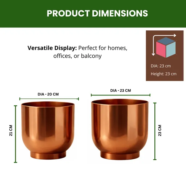 Elegant_Metal_Planters_–_2-Piece_Indoor_Planters_for_Tabletop_&_Floor_|_Balcony_Plant_Stand_&_Flower_Pot_Display_|_Stylish_Metal_Planters_for_Living_Room,_Bedroom_(Copper,_Pack_of_2)