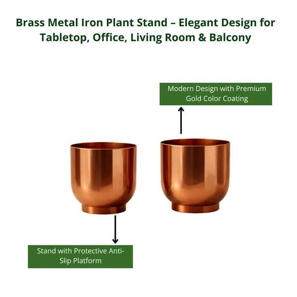 Elegant_Metal_Planters_–_2-Piece_Indoor_Planters_for_Tabletop_&_Floor_|_Balcony_Plant_Stand_&_Flower_Pot_Display_|_Stylish_Metal_Planters_for_Living_Room,_Bedroom_(Copper,_Pack_of_2)