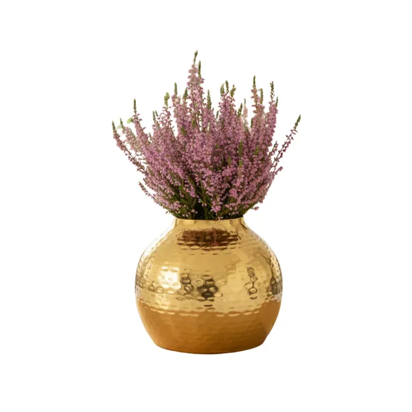 FERTILGRO_Elegant_Copper_Metal_Planter_(Gold)_–_Decorative_Indoor_&_Balcony_Plant_Holder_for_Tabletop_and_Floor_|_Stylish_Flower_Pot_Stand_for_Living_Room_&_Bedroom