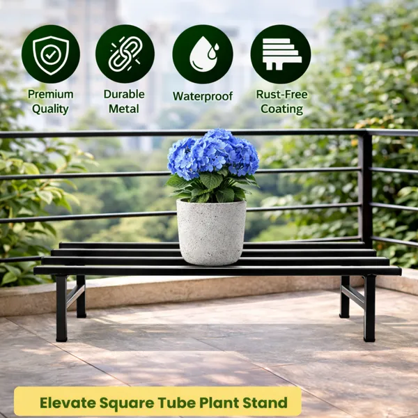 Pack_Of__2_Black_Metal_Premium_Stand_Plant_Container_Set_For_Home_And_Garden_