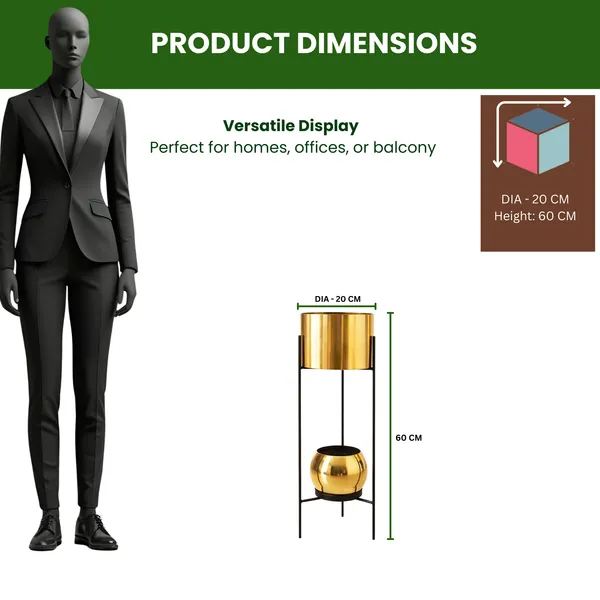 Modern_Metal_Plant_Stand_with_Pots_–_Brass_Finish_Plant_Stand_for_Living_Room_&_Balcony_Decor_for_Home__Living_Room,_Balcony,_Bedroom_and_Office_(Pack_of_1)