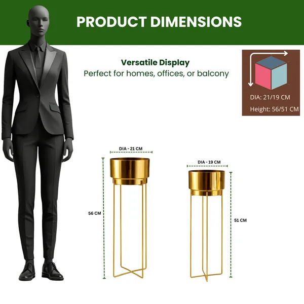 Modern_Metal_Plant_Stand_with_Pots_–_Brass_Finish_Plant_Stand_for_Living_Room_&_Balcony_Decor_for_Home__Living_Room,_Balcony,_Bedroom_and_Office_(Pack_of_2)