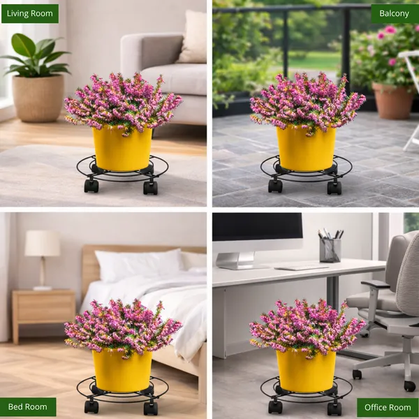 Pack_Of__2_Black_Metal_Premium_Stand_Plant_Container_Set_For_Home_And_Garden_