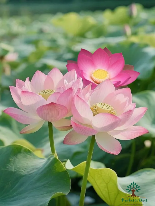 Elegant_Pink_Carolina_Queen_Lotus_Tuber__Plant_for_Water_Gardening_–_PrakritiDost