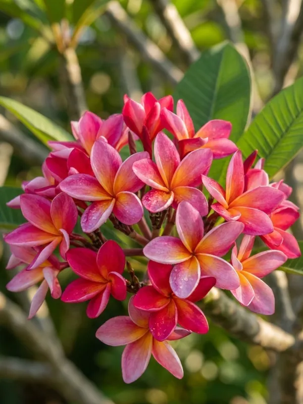 Red_Plumeria_By_Colour_Organic_Live_Plant_For_Gardening