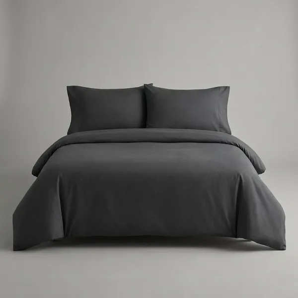 Charcoal_Grey_Pure_Cotton_300_Tc_King_Size_Bedsheet_For_Home_And_Decor