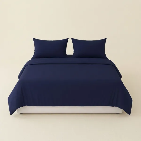 Midnight_Blue_Pure_Cotton_300_Tc_King_Size_Bedsheet_For_Home_And_Decor