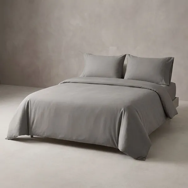 Stone_Ash_Pure_Cotton_300_Tc_King_Size_Bedsheet_For_Home_And_Decor