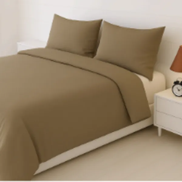 Olive_Wood_Pure_Bamboo_Fabric_King_Size_Bedsheet_For_Home_And_Decor