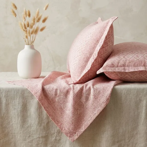Pink_Pure_Cotton_144_Tc_King_Size_Bedsheet_For_Home_And_Decor