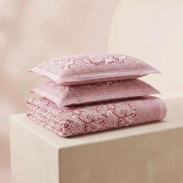 Maroon_Pure_Cotton_144_Tc_King_Size_Bedsheet_For_Home_And_Decor
