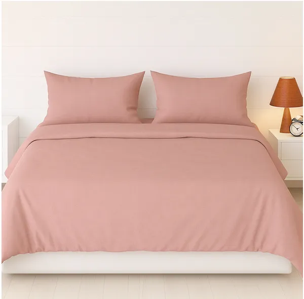 Peach_Mist_Pure_Cotton_300_Tc_King_Size_Bedsheet_For_Home_And_Decor