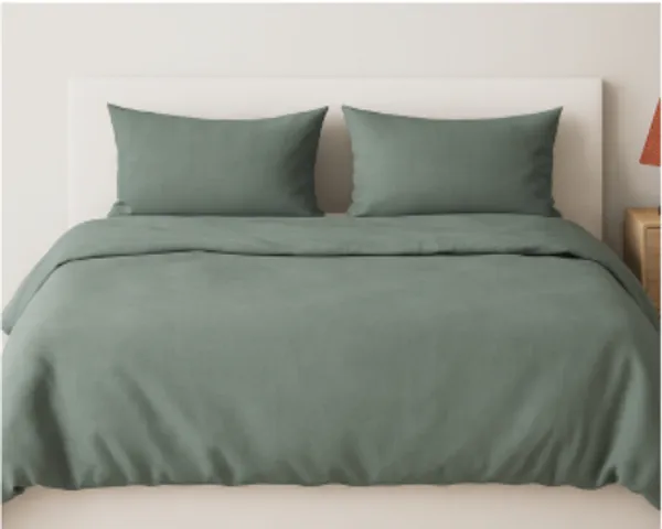 Misty_Teal_Pure_Bamboo_Fabric_King_Size_Bedsheet_For_Home_And_Decor