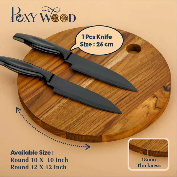 Teak_Wood_Round_Shaped_Chopping_Board_For_Kitchen_&_Home_Decor