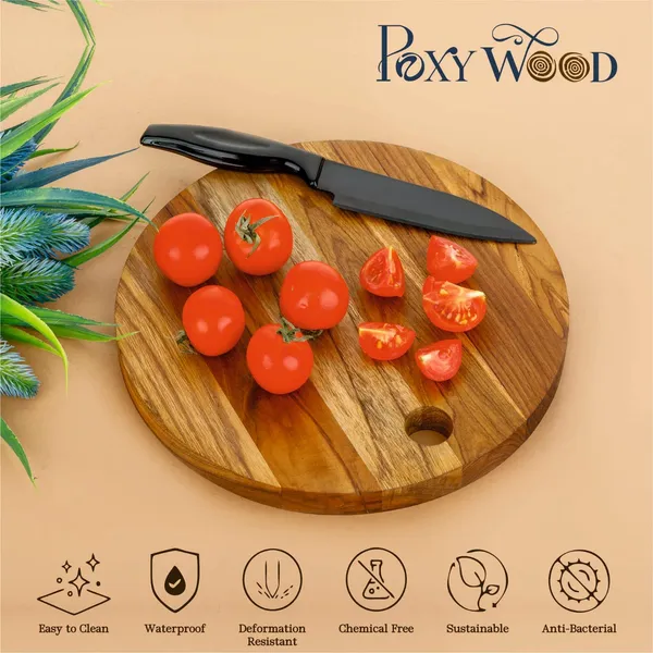 Teak_Wood_Round_Shaped_Chopping_Board_For_Kitchen_&_Home_Decor