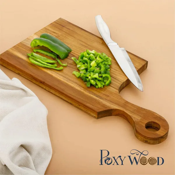 Teak_Wood_Paddle_Shaped_Chopping_Board_For_Kitchen_&_Home_Decor