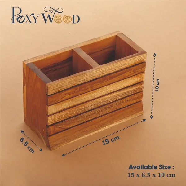 Teak_Wood_Double_Box_Spoon_Stand_For_Kitchen_&_Home_Decor