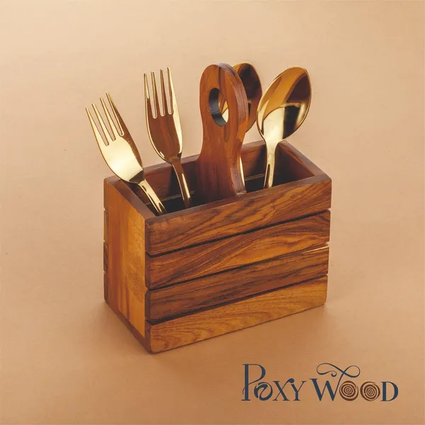 Teak_Wood_Double_Spoon_Stand_With_Holder_For_Kitchen_&_Home_Decor
