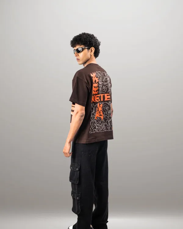Black_Denim_Cotton_Cargo_Pants_For_Unisex
