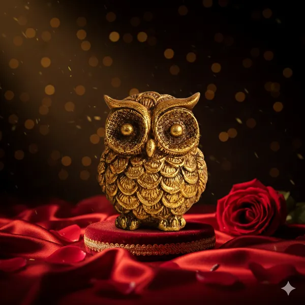 Golden_Owl_Figurine_For_Home_And_Office_|_Symbol_Of_Wisdom_&_Good_Luck