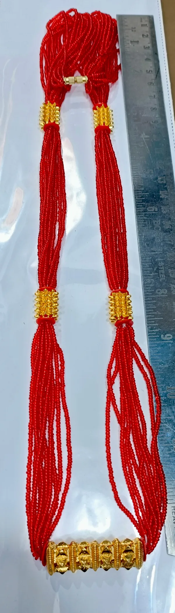 Red_Premium_Tilhari_Corona_Bridal_Alloy_Necklace_For_Women