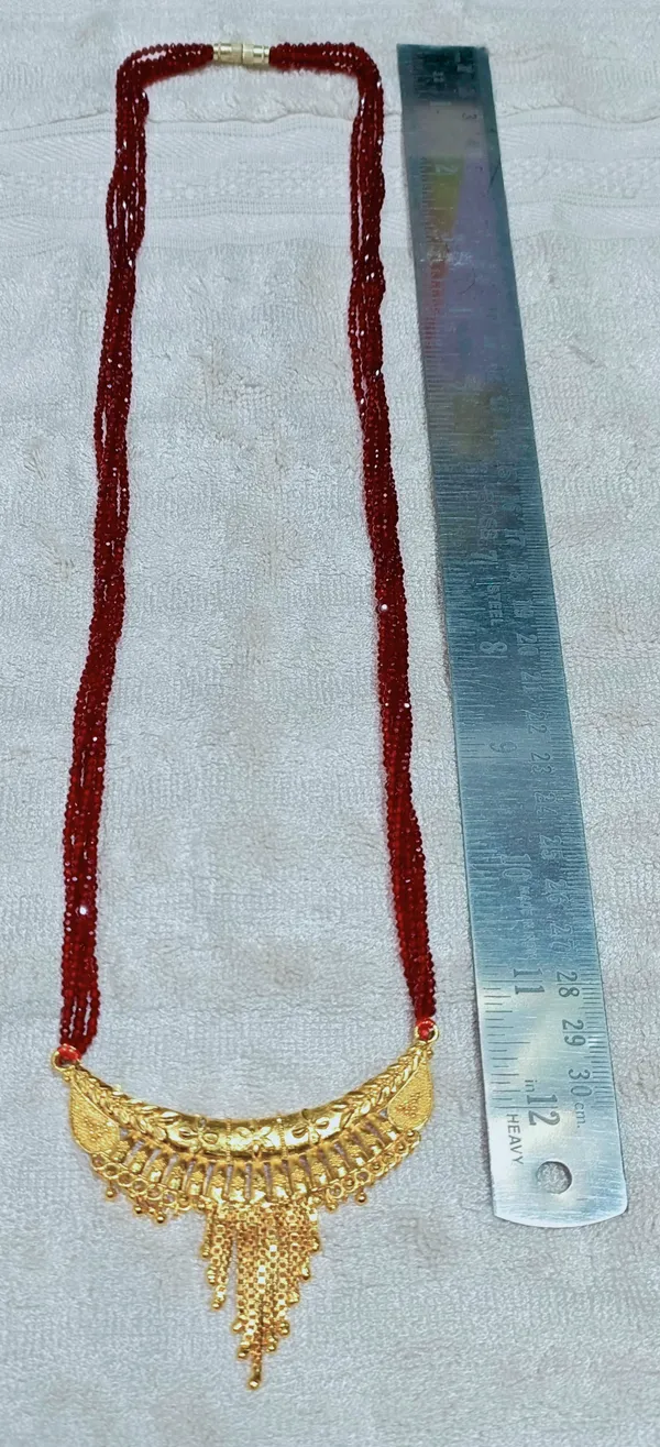 Maroon_Premium_Elegant_Hasuli_Alloy_Necklace_For_Women