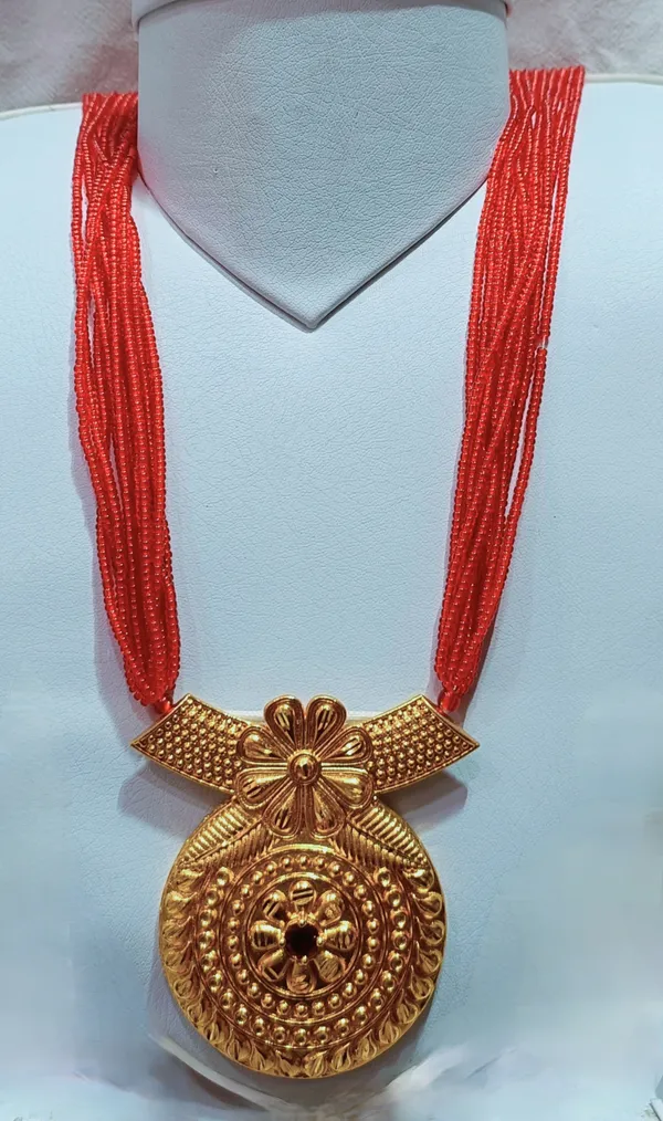 Red_Premium_Rj-55_Seed_Beads_Alloy_Necklace_For_Women