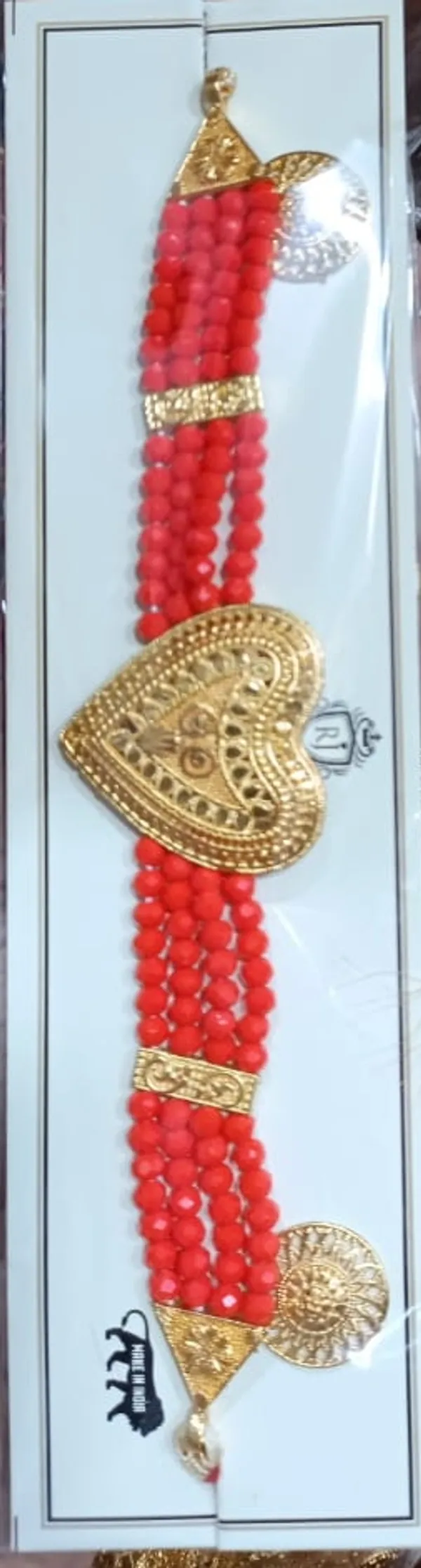 Red_Premium_Heart_Chic_Alloy_Necklace_Set_With_Earings_For_Women