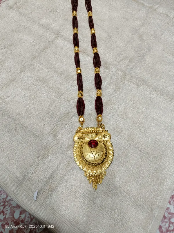 Maroon_Premium_Sk_Dori_Stone_Alloy_Necklace_For_Women