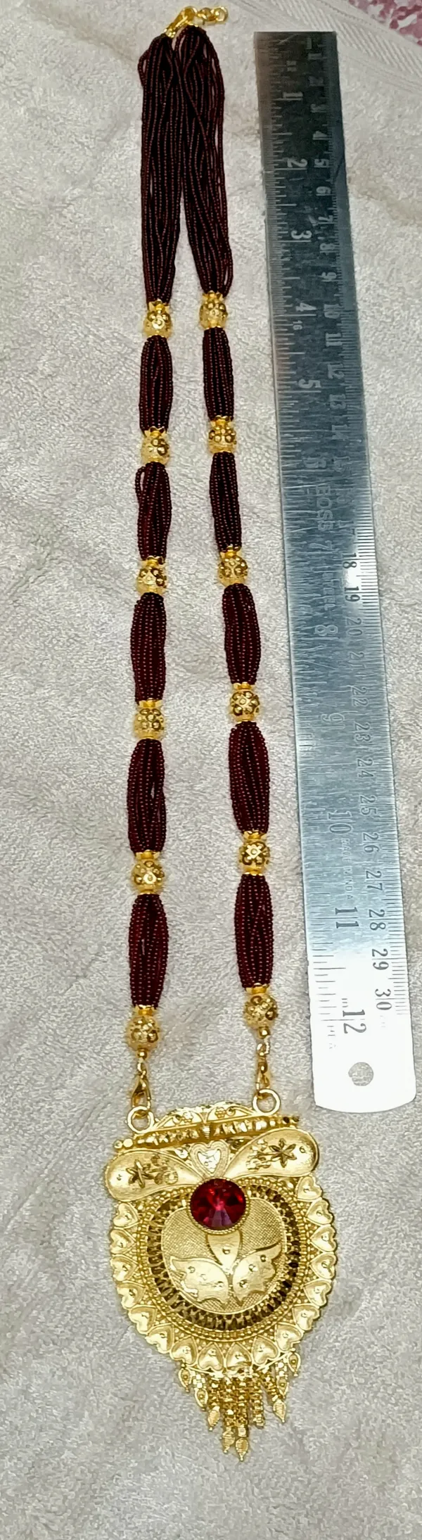 Maroon_Premium_Sk_Dori_Stone_Alloy_Necklace_For_Women