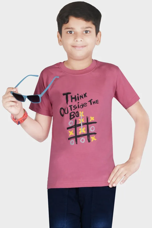 Pink_Polyester_Printed_Half_Sleeve_Casual_T_Shirt_For_Boys_&_Girls