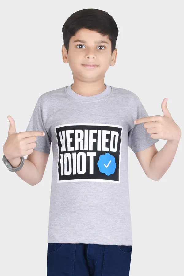 Grey_Polyester_Printed_Half_Sleeve_Casual_T_Shirt_For_Boys_&_Girls