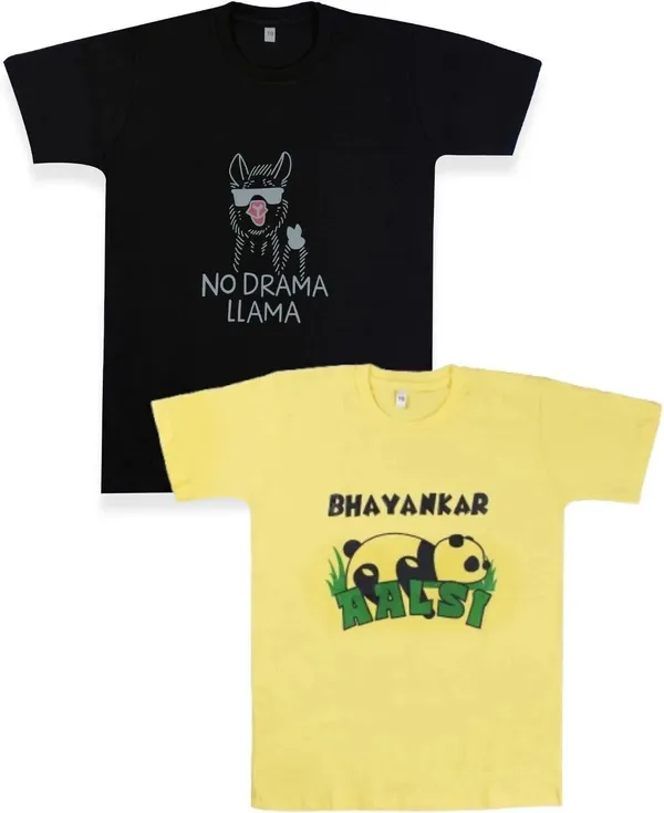 Black_&_Yellow_Organic_Cotton_Printed_Half_Sleeve_Casual_T_Shirt_For_Boys