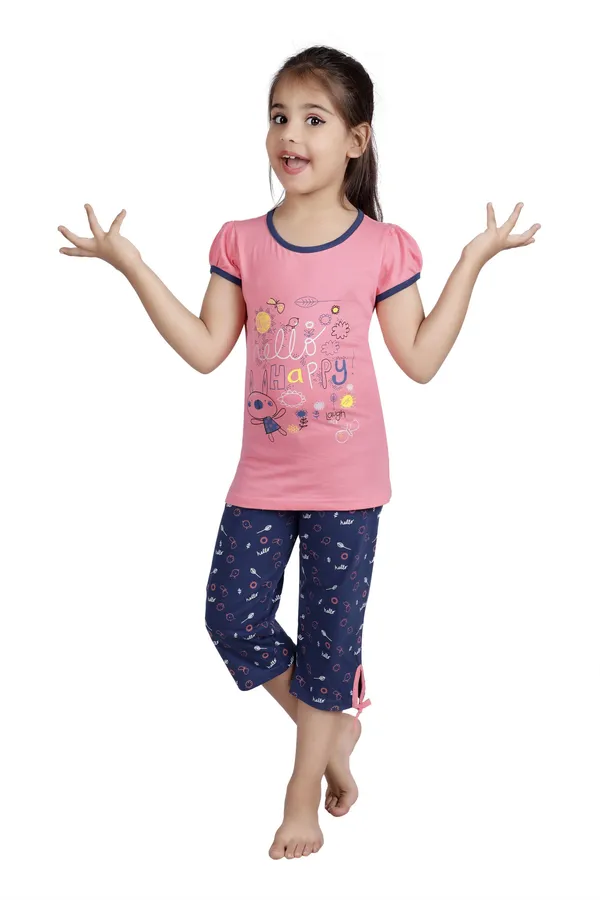 Pink_Cotton_Printed_Half_Sleeve_Casual_Top_For_Girls